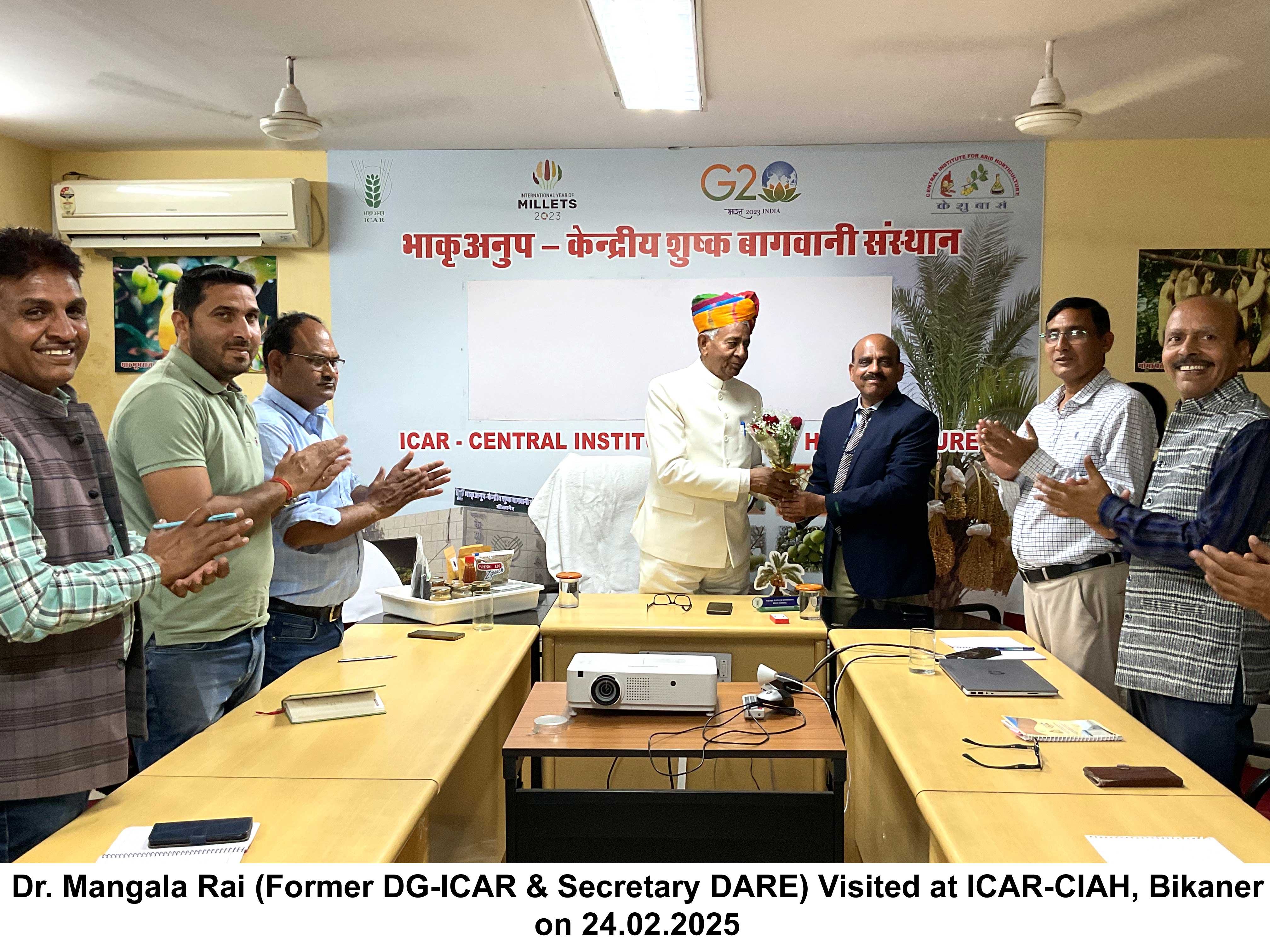 Dr. Mangala Rai Visit