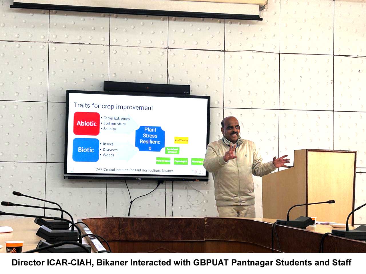 GBPUAT Pantnagar Visit