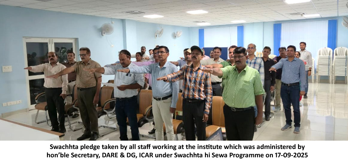 Swachhata Pledge by DG